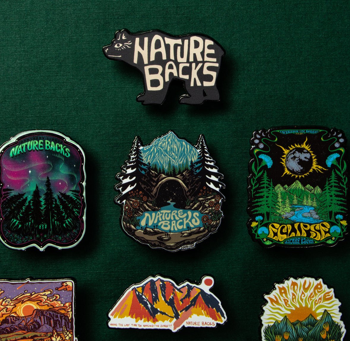 Northern Lights - Enamel Pin