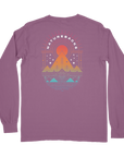 Nature Backs Comfort Colors Prism Cosmos Long Sleeve T-Shirt | Nature-Inspired Design on Ultra-Soft Fabric