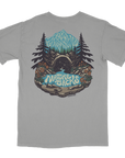 Nature Backs Comfort Colors Mystic Slate Short Sleeve T-Shirt | Nature-Inspired Design on Ultra-Soft Fabric