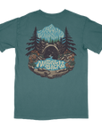 Nature Backs Comfort Colors Mystic Spruce Short Sleeve T-Shirt | Nature-Inspired Design on Ultra-Soft Fabric